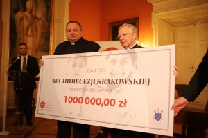 przekazanie czeku